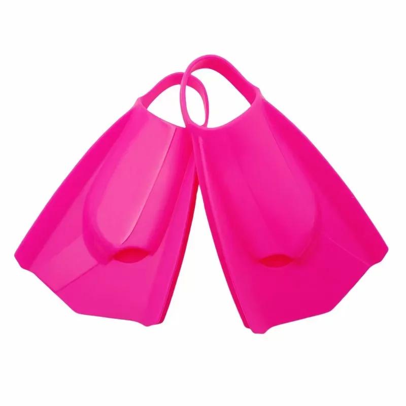 

Adult Professional Swimming Fins Freestyle Silicone Short Fins for Swimming Diving Training Frog Kick Propulsion Size-36-37