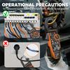 CM06/CM06Pro Digital Clamp Meter AC/DC 600A/1000A True-RMS Multimeter Tester 6000 Counts Temperature Capacitance NCV Ohm Hz Test