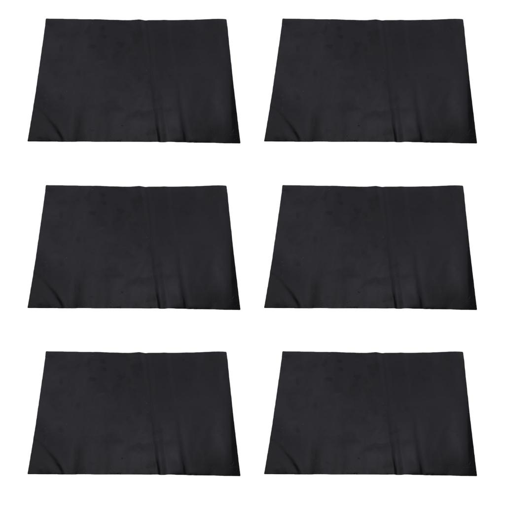 6PCS Fence Post Protector Guard Black Wood Fence Post Rot Sleeve Weatherproof Self Adhesive Wooden Posts Wraps