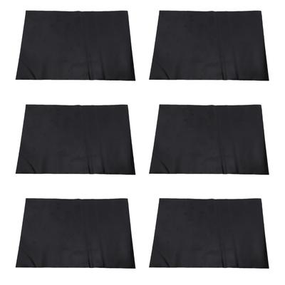 6 STUKS Hekpaal Beschermer Zwart Hout Hekpaal Rottehoes Weerbestendig Zelfklevend Houten Palen Wraps