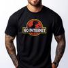 Geeky Dinosaur Pixel Art Computer Programming Geeks Graphic Shirts Woman Men Short Sleeve Tee
