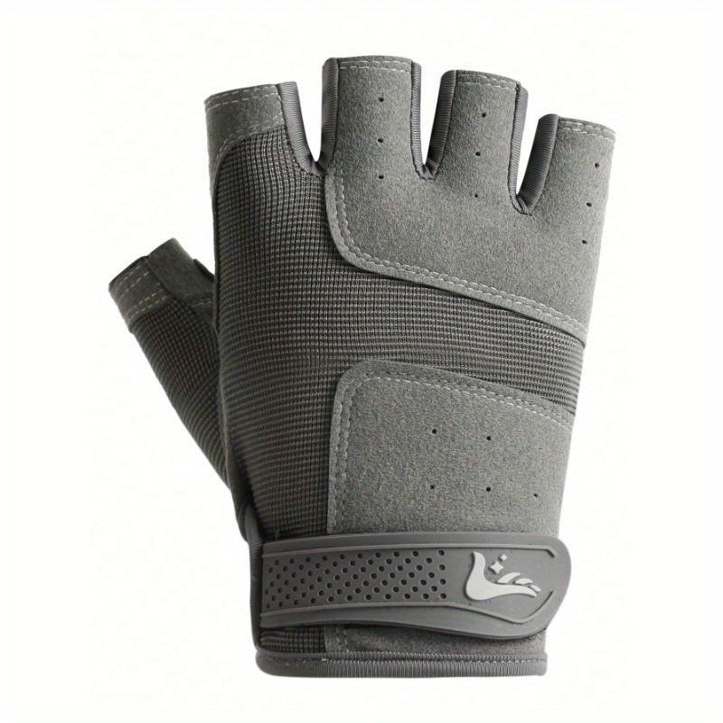 A Pair of Outdoor Sports Fitness Half-Finger Gloves Spring Play Cycling Mountaineering Handguard Non-Slip Men's Gloves
