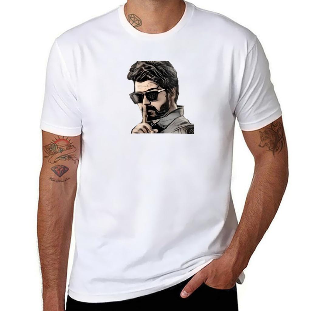 Master Vijay Tshirt Gym Wear Breathable Short Sleeve Tee