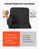 Stadium Seat, 6 Adjustable Angle Bleacher Chair, 73.66mm Cushion Stadium Seat with Back Support and Armrest, Wide Bleacher Chair with Hook Pocket