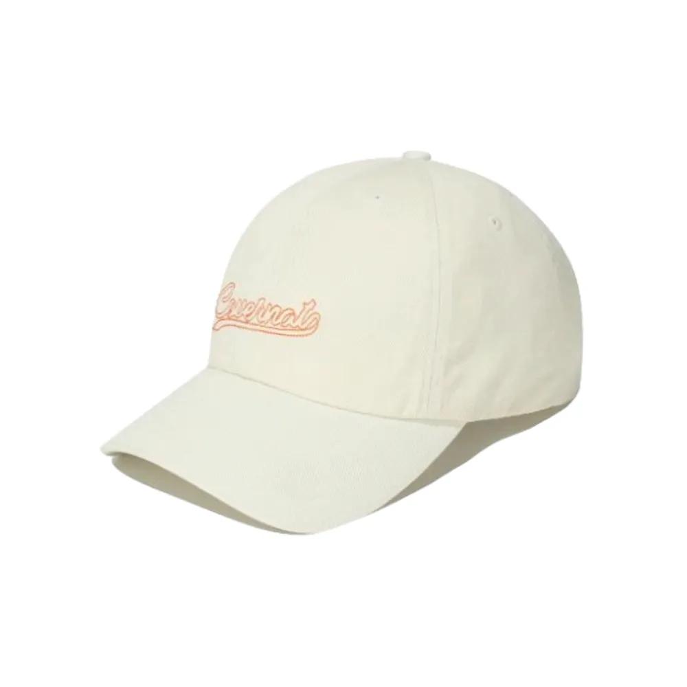 Ball Cap Stitch Logo Washed Beige 187644 F