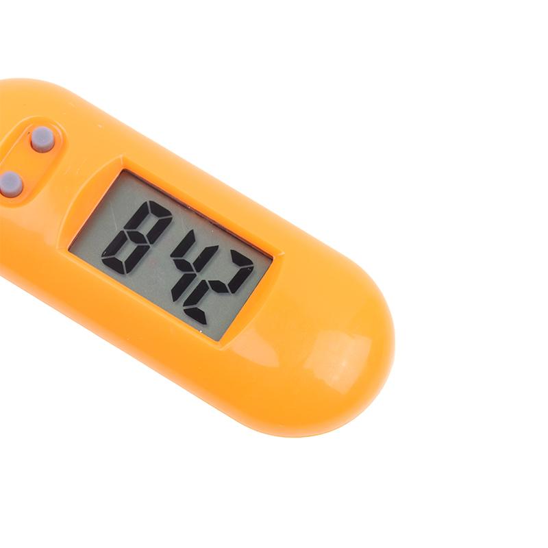 Ceas Digital Electronic Mini Studențesc Oval Afișare Oră Ceas Breloc Agățat