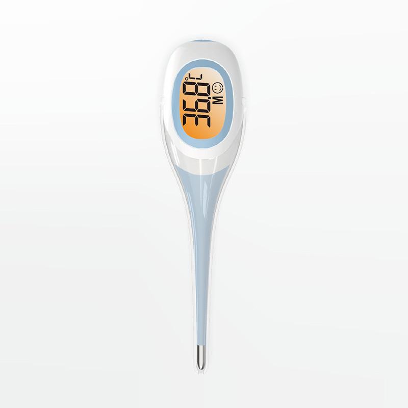 New Fast 8s Thermometer Backlit Soft Probe Digital Fast Fever Waterproof Oral Underarm Temperature Meter For Adult Child