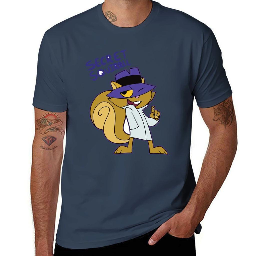 Secret Squirrel Tshirt Casual Loose Short Sleeve Tee For Unisex