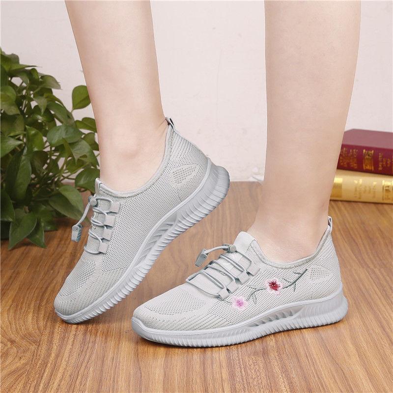 

Женская обувь мягкая подошва удобная плоская подошва одинарная обувь женщины пожилые дышащая мать спортивная и повседневная обувь 41