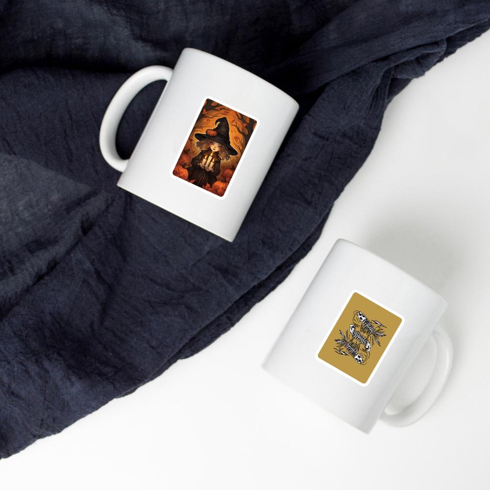 50PCS Gothic Stickers Horror Retro Laptop Luggage Cartoon Notebook Phone Graffiti Skateboard Scrapbook Decal Lables