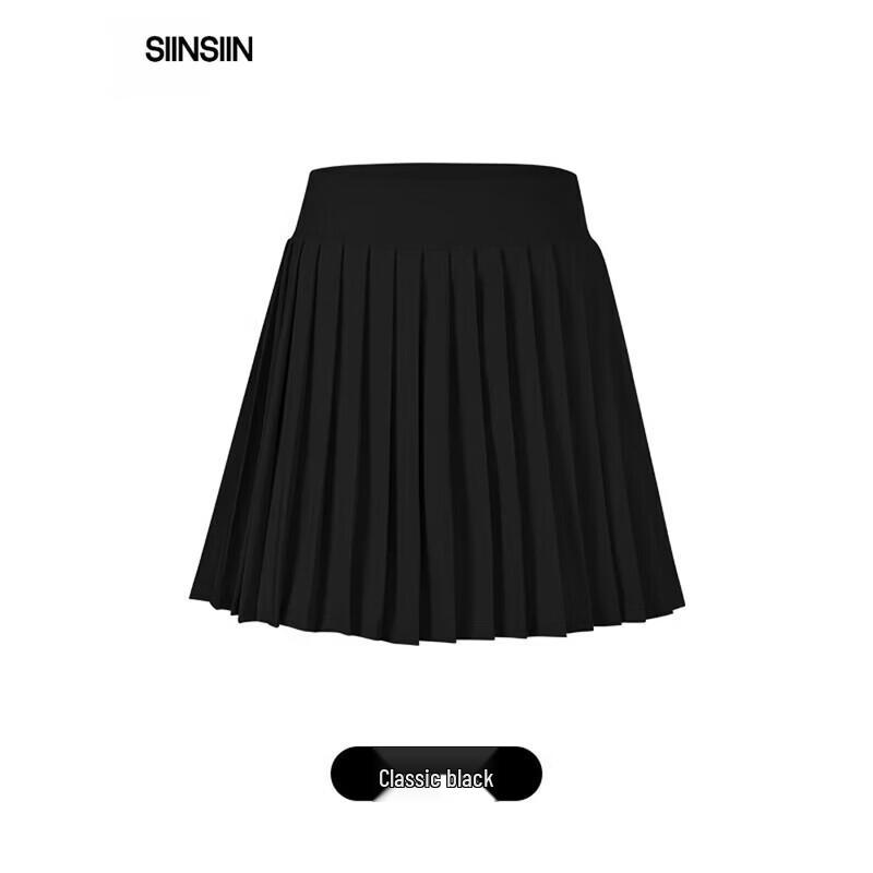 

Женская спортивная плиссированная юбка А-силуэта SIINSIIN M