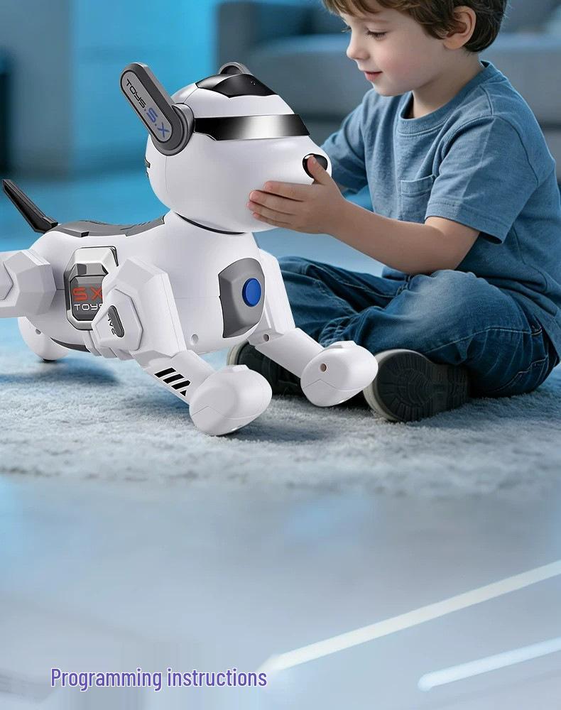 Bionic AI Robot Dog: DeepSeekAI Interactive Dialogue Toy