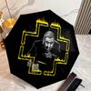Famous German rock heavy metal band Rammstein Till Lindemann Umbrella, a portable iron travel and camping essential umbrella H4