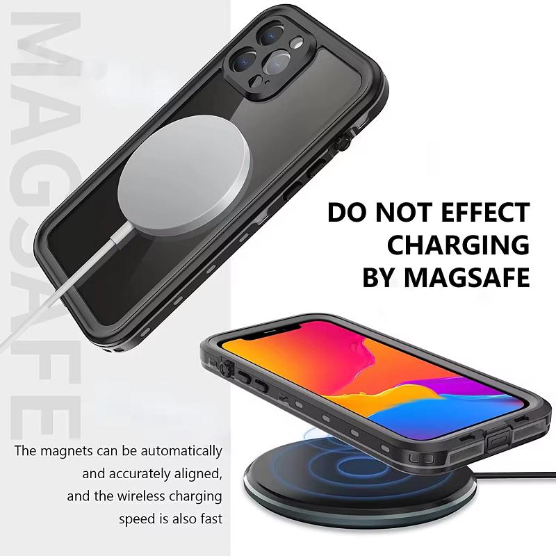 IP68 Waterproof Case For iPhone 17 16 14 11 15 Pro Max 13 12 Mini X XR Full Protection Heavy Duty Shockproof Covers 5