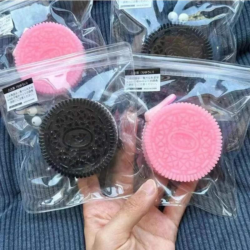 Biscuit Stress Relief Toy Funny Squeeze Toy Decompression Cookie Soft Squishes Toy Hand Relax Sensory Fidget Toys