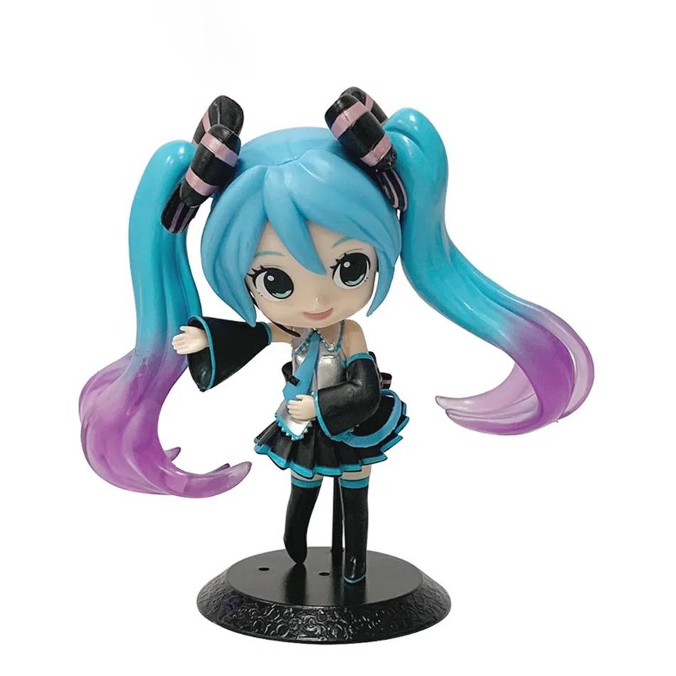 Anime Hatsune Miku Figure Model Cartoon Cute Tabletop Decoration Suitable For Car Dashboard Decoration Cute Holiday Gift