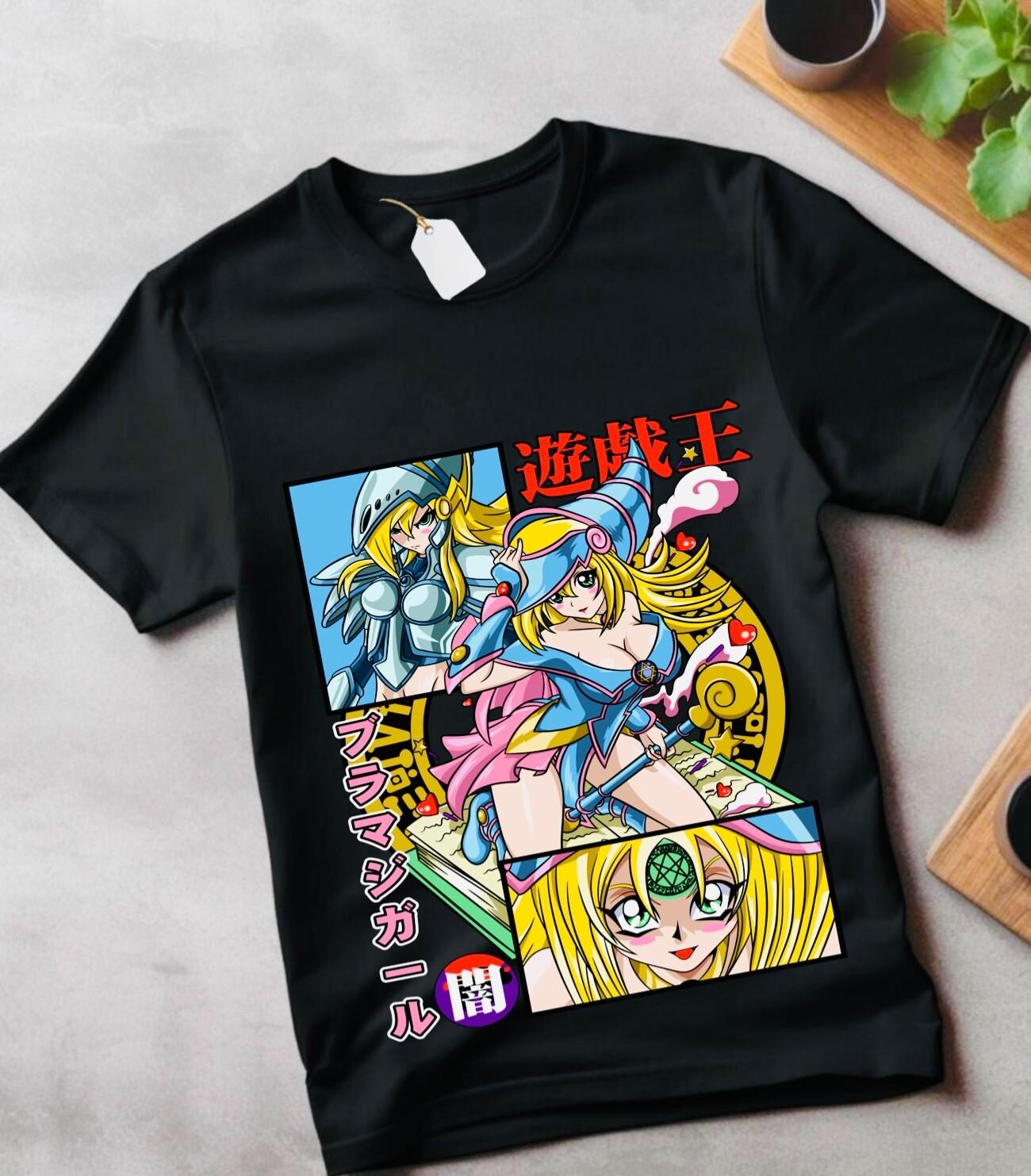 Mago Oscuro YuGiOh shirt Dark Magician Anime Yu Gi Oh Yami Atem GifT-shirt XXXXL