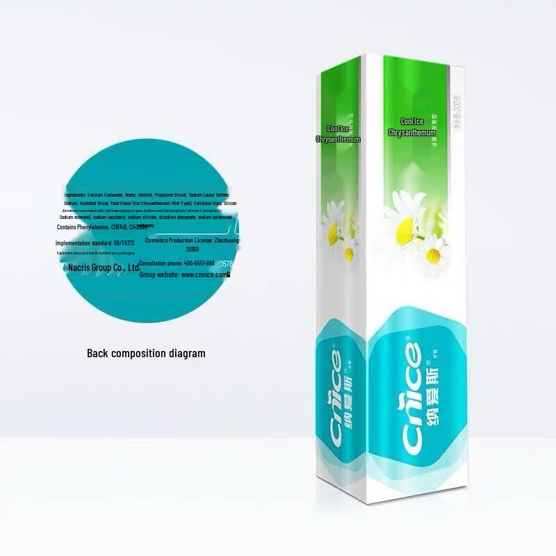NICE Cool Ice Chrysanthemum Toothpaste