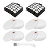 Replacement Filter Set for Shark AZ1810 Stratos Ultralight Vacuum 2 Filters and 4 Foam & Felt Filters with Brush