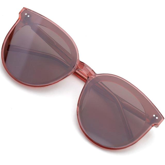 Eonadeoluteu Asian Fit Sunglasses Divine Horn-Rimmed Flat Lenses
