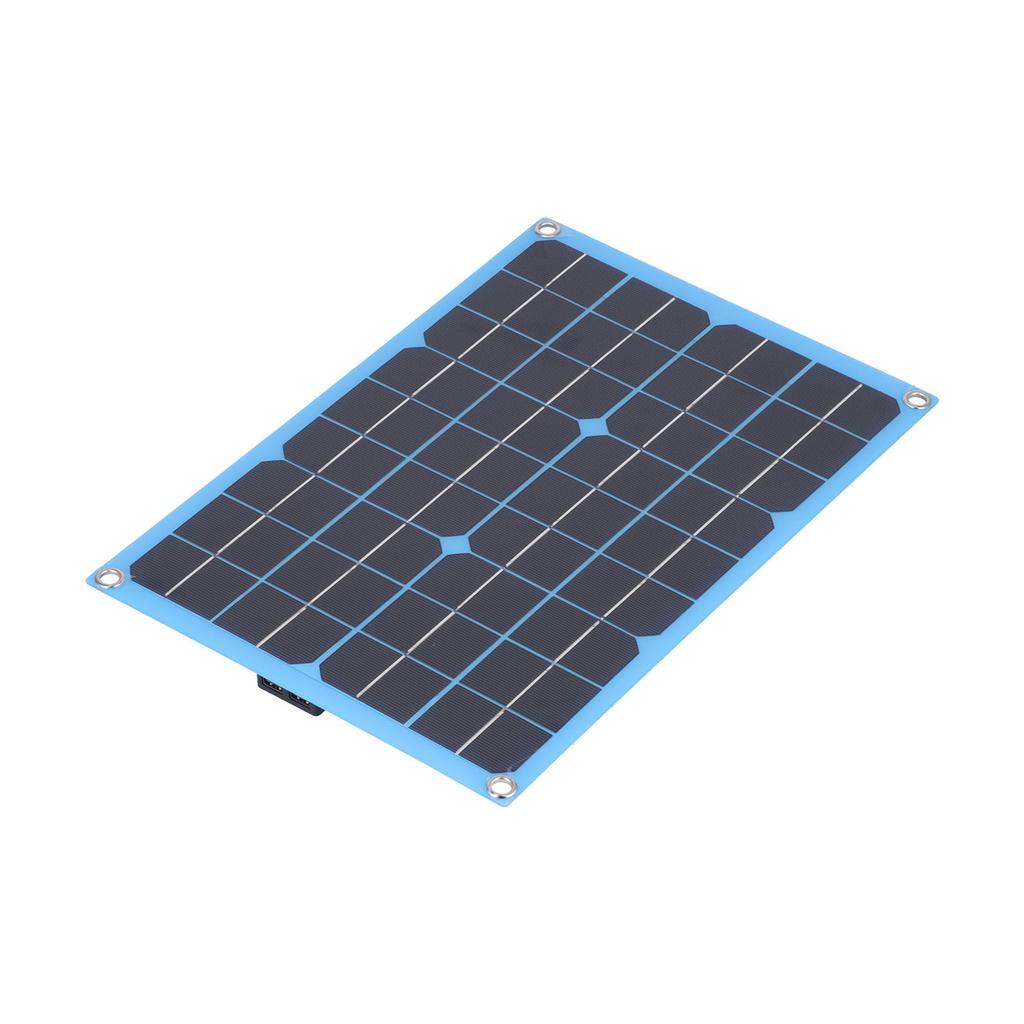 Solar Panel Monocrystalline Silicon Portable 20W USB Power Supply Charger for Battery