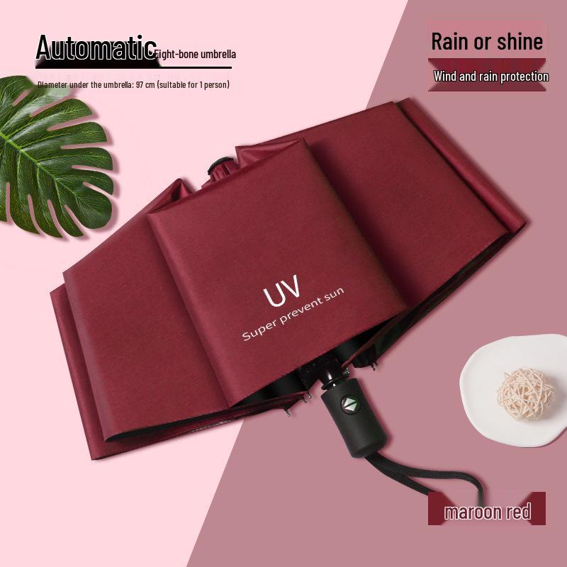 

Зонт с обратным УФ-защитой: Зонт унисекс черный с защитой от ультрафиолета и индивидуальным логотипом