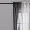 Einfache transparente Vorhänge mit Farbverlauf Elegante Fensterschleier für Wohnzimmer, Schlafzimmer & Balkon Sonnendurchlässige dekorative Tüllvorhänge