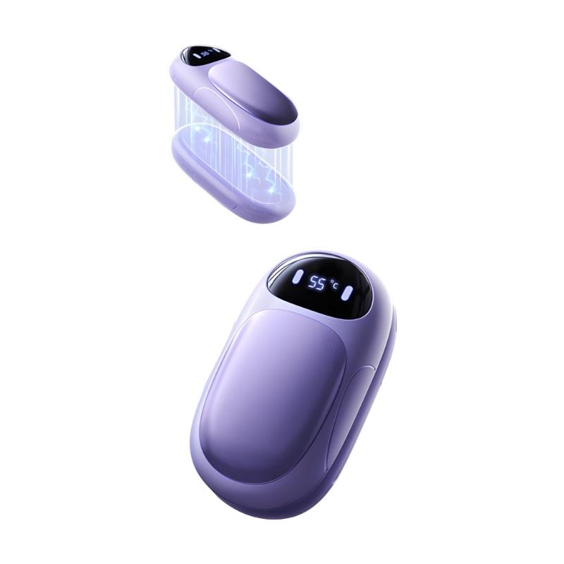 

Быстронагревающаяся ручная грелка с USB-зарядкой, обеспечивающая легкое тепло, с магнитным акцентом для использования в помещении и на улице фиолетовый