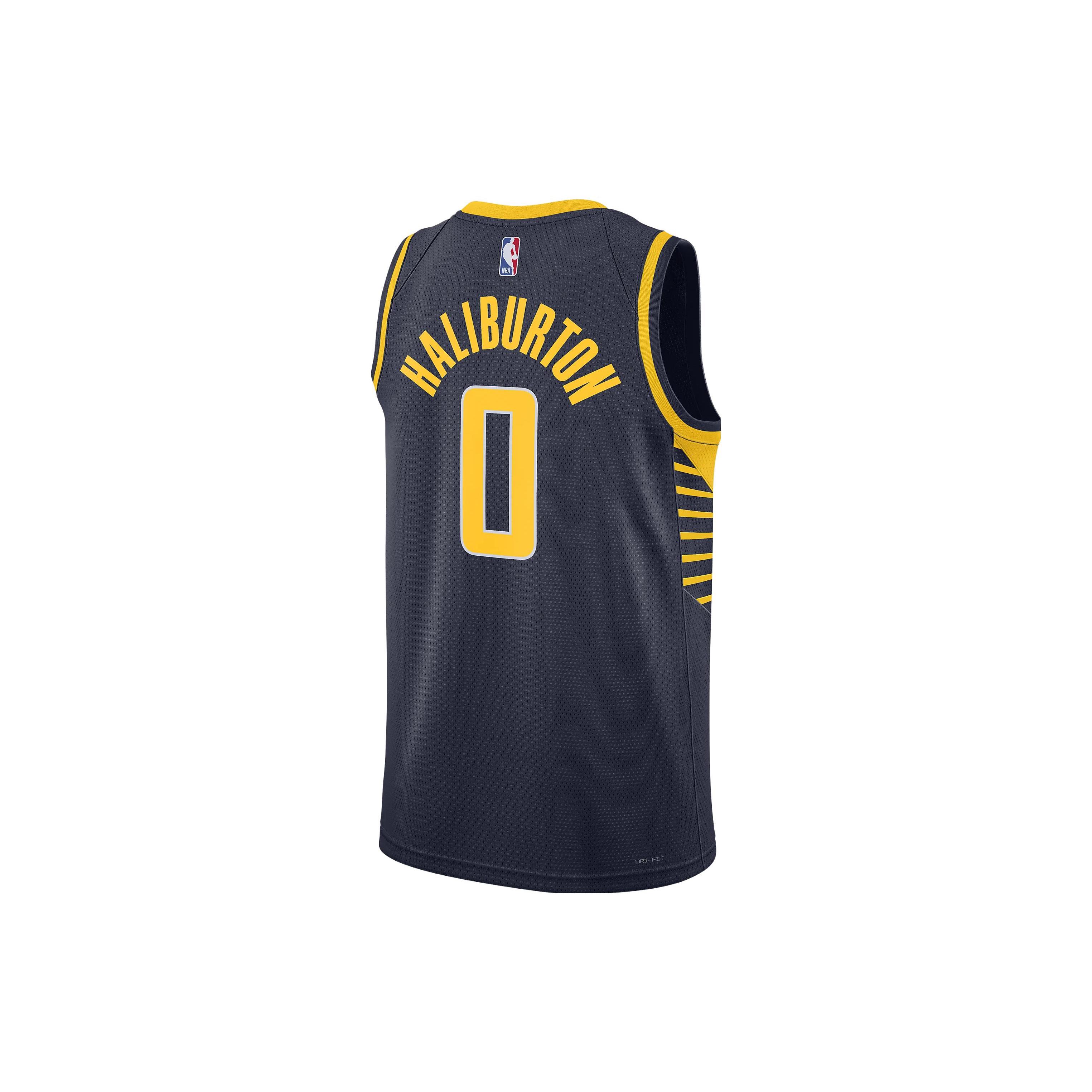

Новая мужская майка Nike Indiana Pacers Icon Edition 2022/23 Nike Dri FIT Nba Swingman DN2007-424