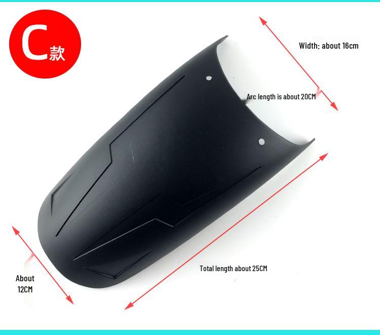 2025 CFMOTO Vorderradkotflügel: Universeller erweiterter Hinterrad-Schutzblech für Elektromotorräder