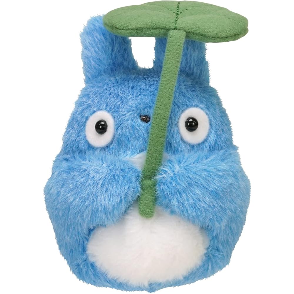 San Arrow Studio Ghibli Plush Toy Medium Totoro Leaf Design Soft Toy 20cm