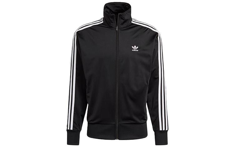 Adidas Originals recycled embroidered-stripe track jacket GN3521 XS