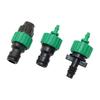 2 Sets Garden Water Kits Of 4/7mm To 8/11mm Barbed Connectors 1/2 Inch 3/4 Inch Male Female Thread Connectors Irrigation Fitting