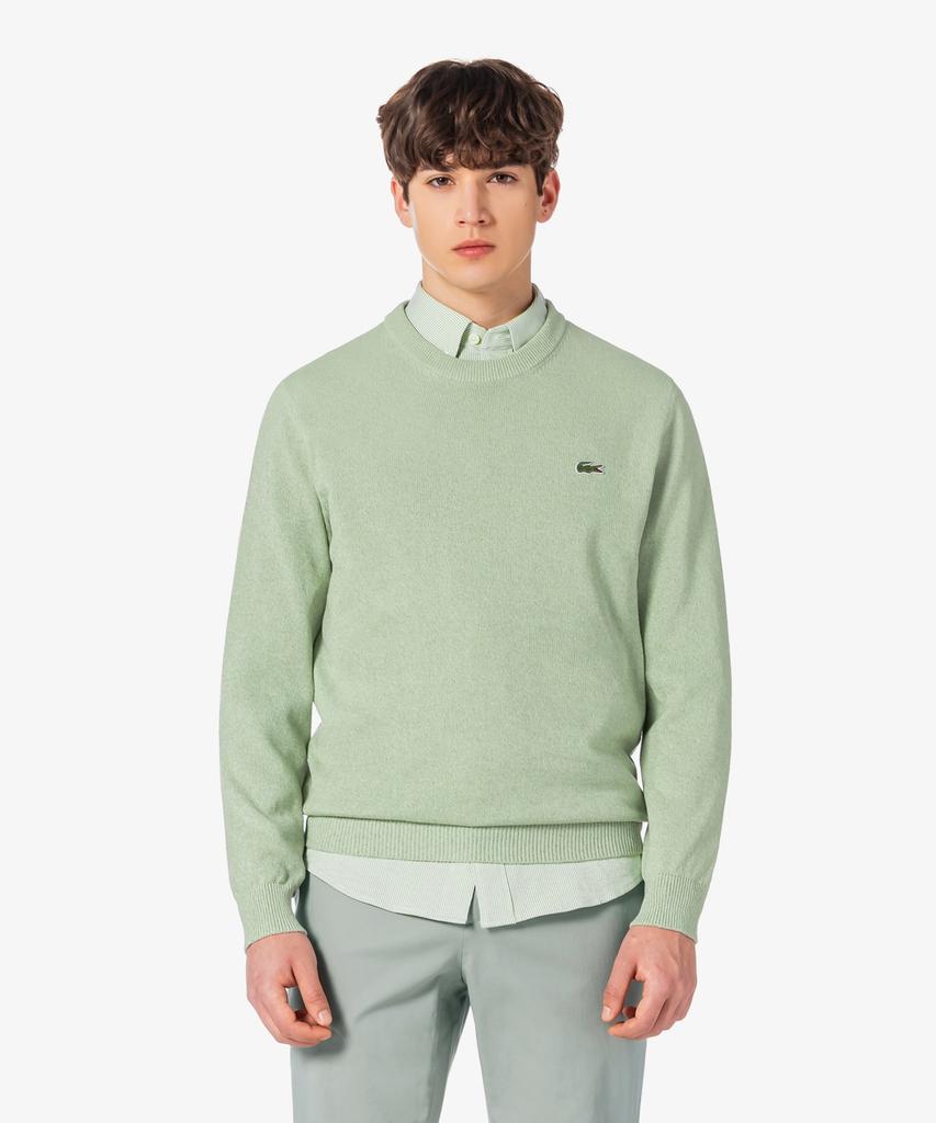 LACOSTE Men'S Paper Long Sleeve Crewneck Pullover Ah598E-56G 02M