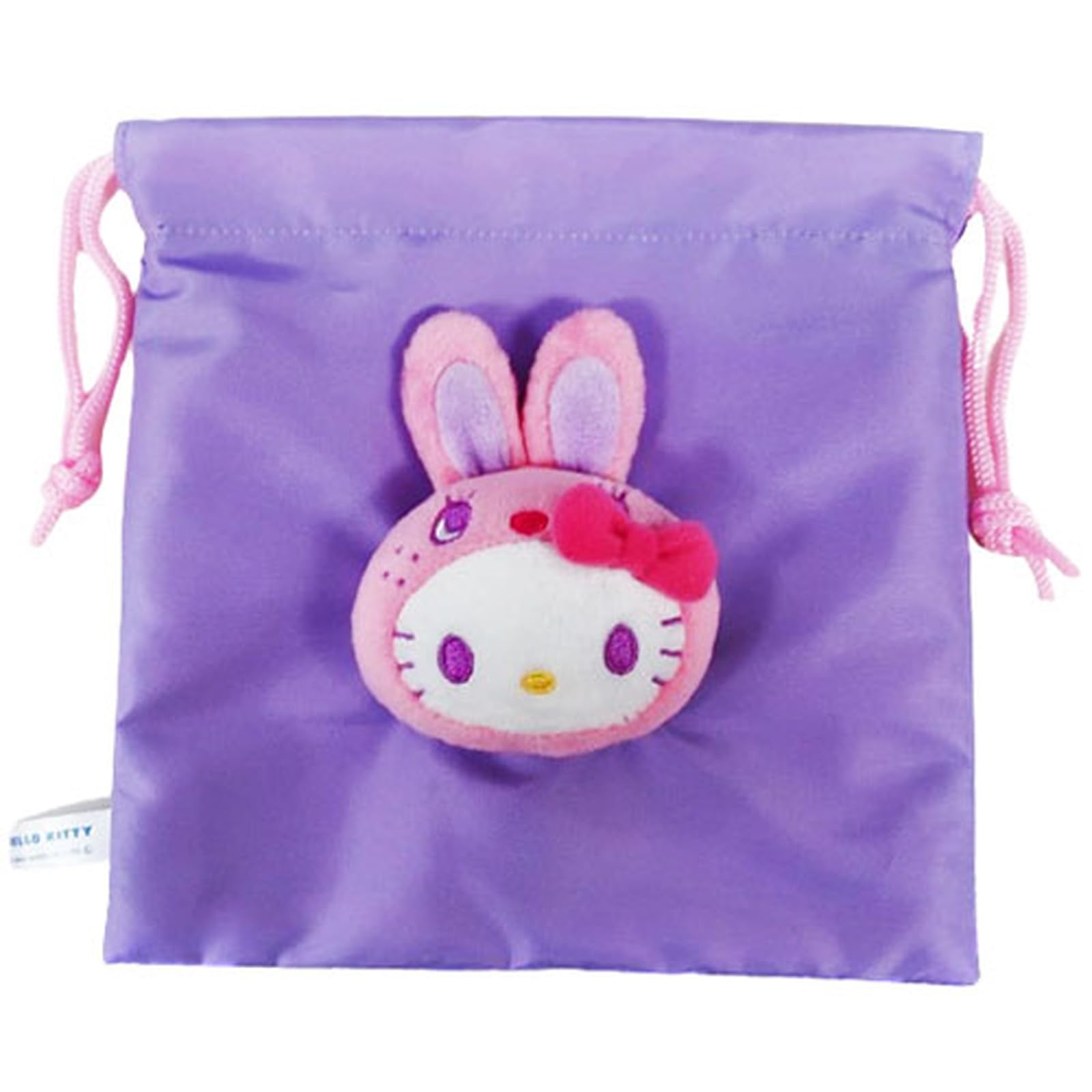 

Кошелек Nakajima Corporation Hello Kitty с разноцветным кроликом и мордочкой Боа, на шнурке, ПУ 200389-24