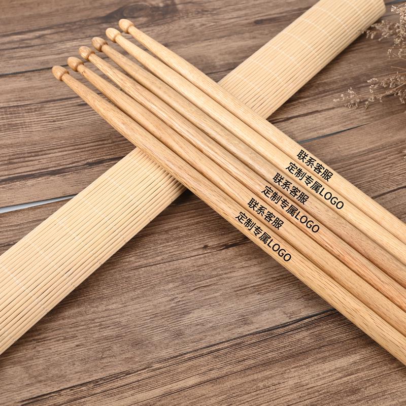 Beginner Practice Drumsticks Set - 5A/7A Maple, Oak, Hickory