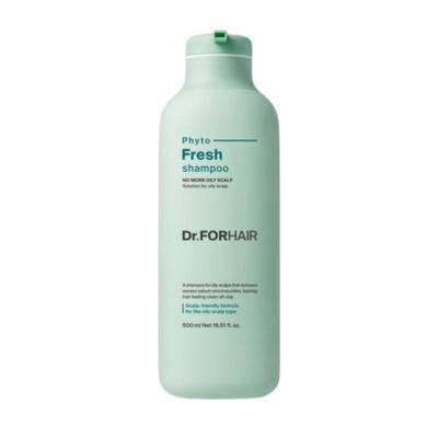 Dr.FORHAIR Phyto Fresh Hloubkově čisticí šampon 500 ml | Péče o mastnou pokožku hlavy, Micelární čištění & Osvěžující bylinný šampon