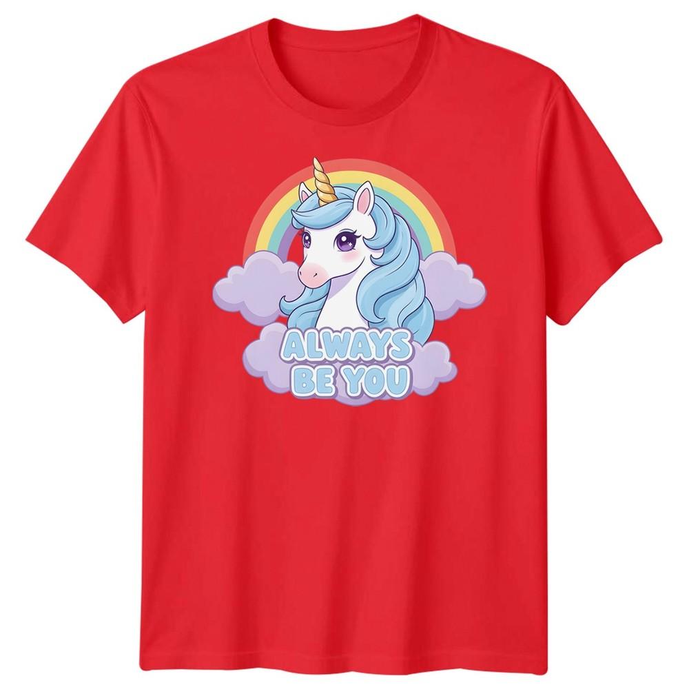 Always Be You Unisexs Tshirt Funny The Unicorn Film Comedy Movie Unisex Tee
