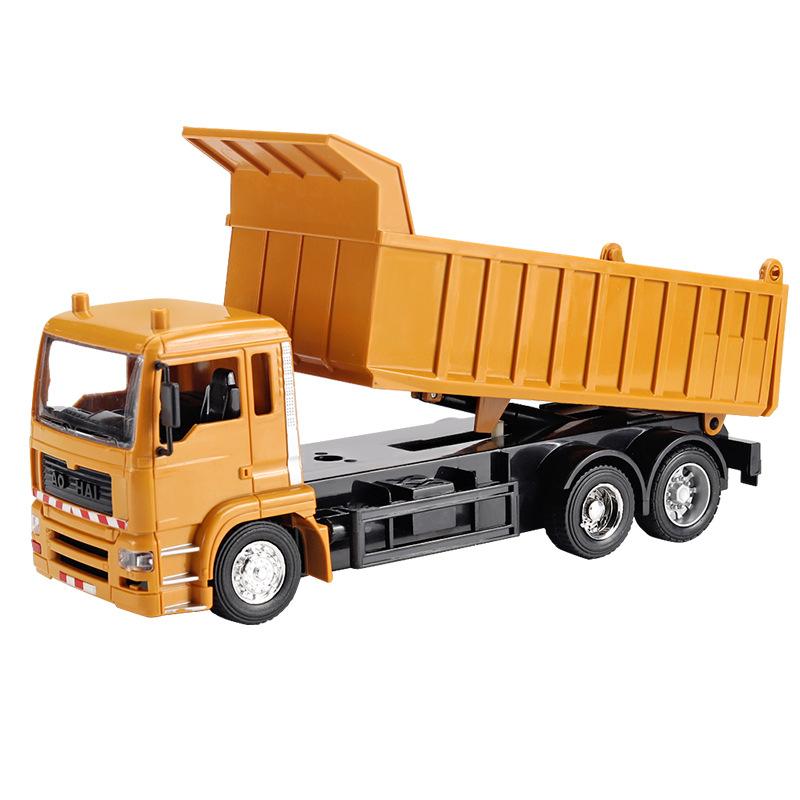 1/24 RC Car Electric Dump Truck Model Beach Rc Transport Car Children's Toy Boy Christmas Birthday Gift Model Truck