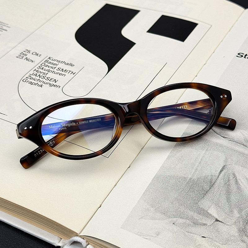 New Y2K Oval Anti Blue Light Blocking Glasses Women's Clear Anti Radiation Filter Eyeglasses Anti Radiation Eyeglass