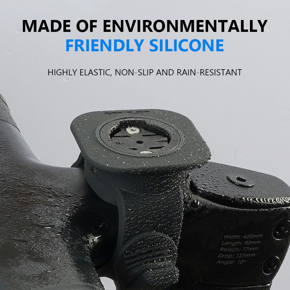 Silicone Bicycle Computer Mount Non-slip Bike Computer Holder Multi-Function Cycling Extended Computer Mount Cycling Accessories