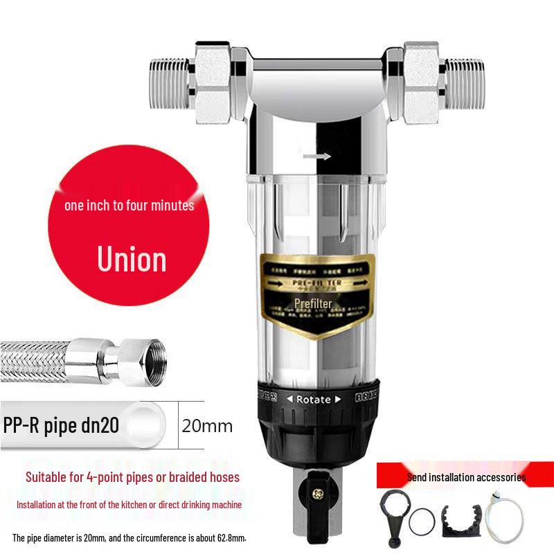Stainless Steel High Flow Whole House Pre-Filter for Well Water