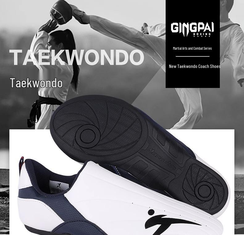 Scarpe Unisex per Allenatore di Taekwondo per Adulti - Suola Morbida e Traspiranti per Arti Marziali, Sanda, Pugilato