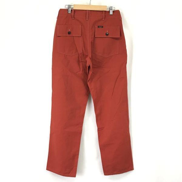 Made In Japan GOWEST 3751 Cotton Nylon Baker Pants 1 Men S L79 Orange Light Trousers cBH566(USED)