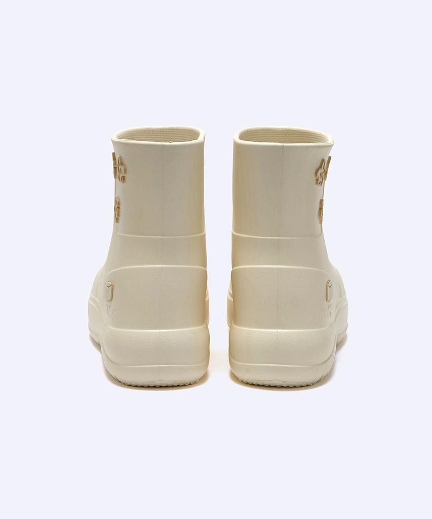 Otz [Ozzi X Umu] Biddle Rain Boots Cream Ozv6Gs219I