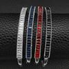 Women's High-End Rectangular Zircon Bracelet - Niche Design S8058