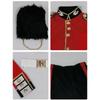 Kids Boys British Soldiers Royal Honor Guard Jacket Pants Hat Set Halloween Cosplay Costumes Role Play Outfit