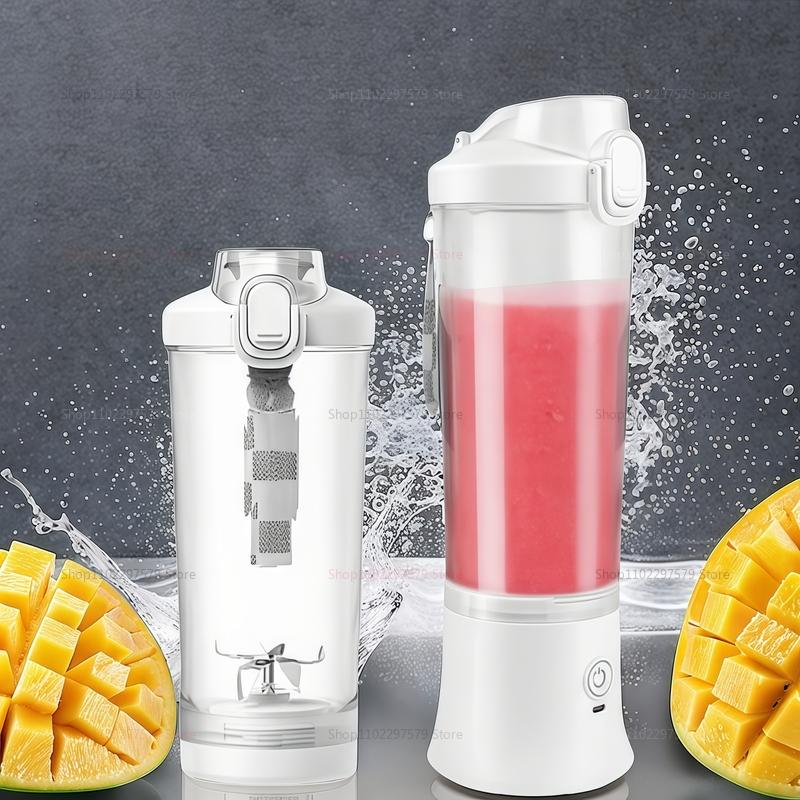 Portable Multifunction Mixer USB Rechargeable Electric Juicer 600ml Quick Crushing Mixer 2000mAh For Milkshakes And Juice