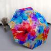 1PC Floral Pattern Automatic Open/close Umbrella with 8-Rib Structure for Women/Men, All-Season Use - Travel Essential, Stylish Accessory, Highquality