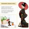 BESTOYARD Dancing Maiko Japanese Japanese Gift for Desktop Geisha 31cm Birthday Japanese Office Decorative Ornament Doll, Souvenir, Foreigners,
